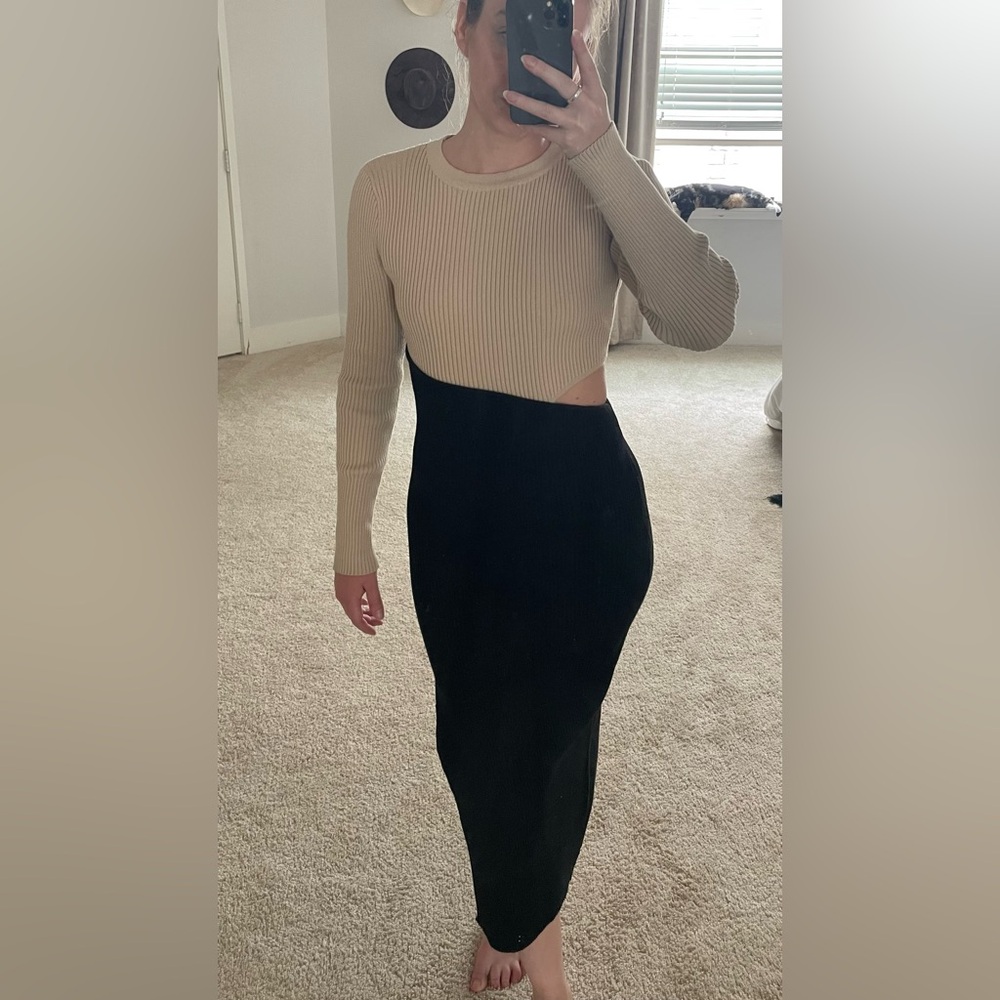 BRAND NEW - Ribbed dress from Lulus